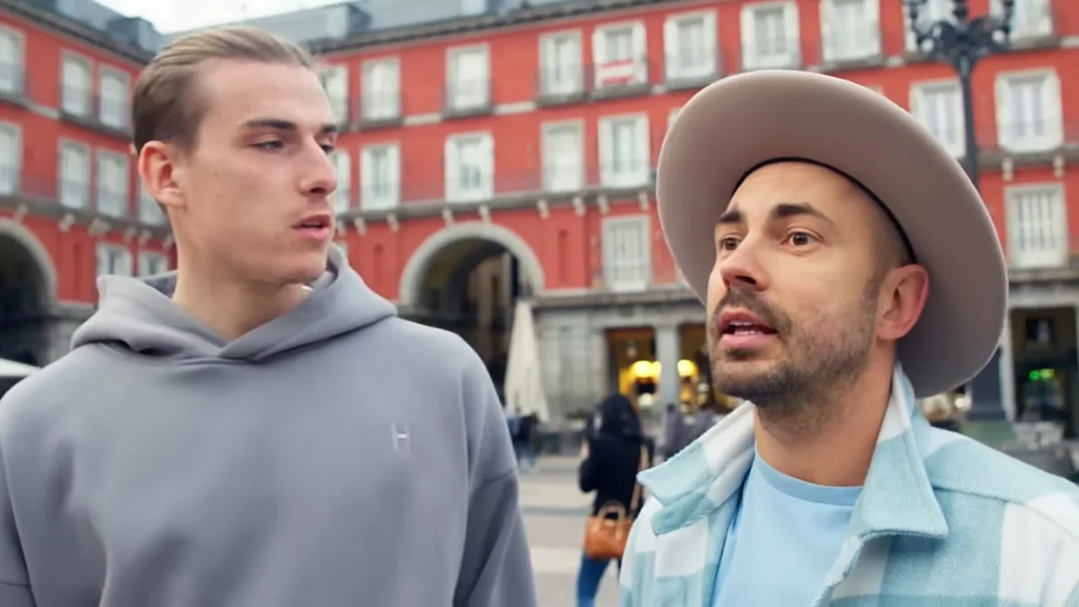 Андрей Лунин и Андрей Бедняков / Стоп-кадр из видео