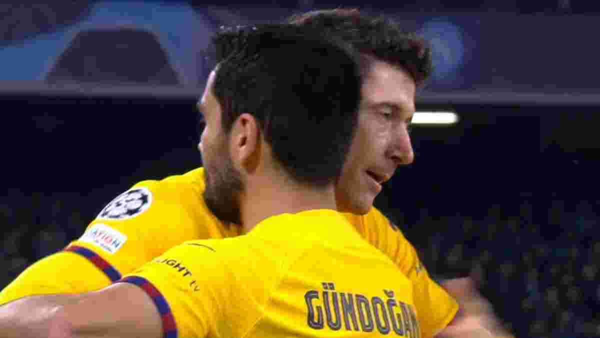 Барселона розписала нічию з Наполі в 1/8 фіналу ЛЧ – Осімхен відповів на гол Лєвандовскі
