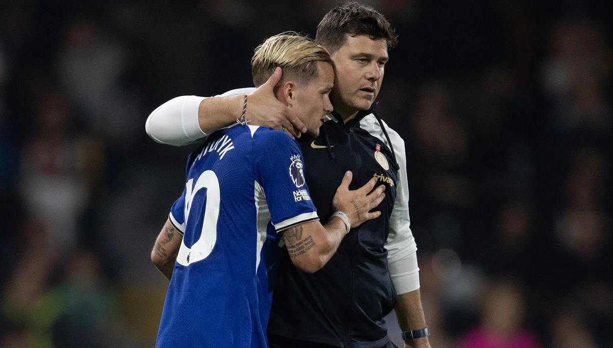 Михайло Мудрик та Почеттіно / фото: Getty images