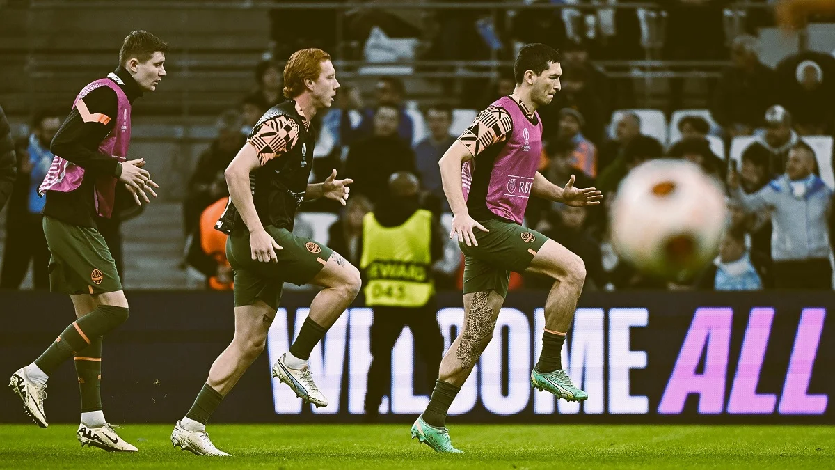 Степаненко і Ко крокують на вихід / Фото ФК Шахтар