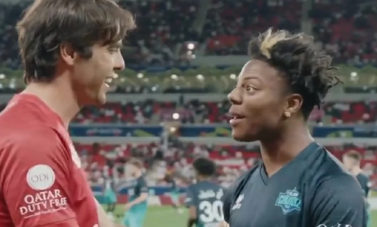 Кака і IShowSpeed / Скрін