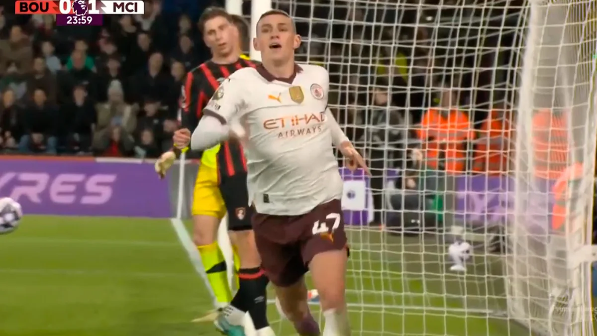 Борнмут – Манчестер Сіті – 0:1 / скріншот з трансляції Setanta Sports