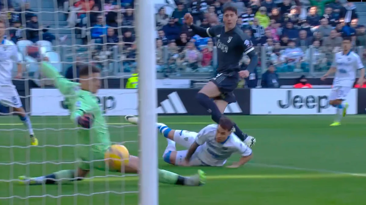 Ювентус – Фрозіноне – 3:2 / скріншот з трансляції MEGOGO