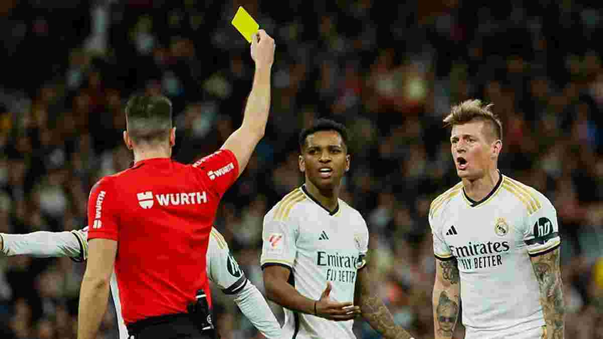 "Бог все видит, возможно, он травмировал арбитра": Кроос раскритиковал действия судей на матче Реала и Севильи