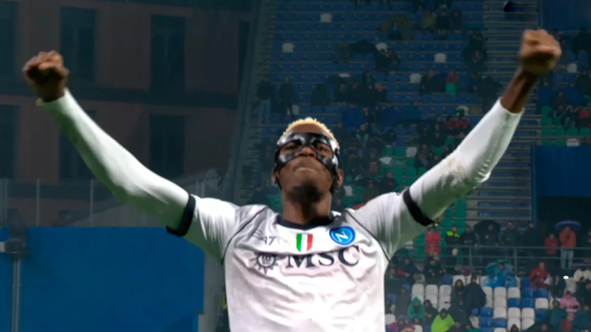 Сассуоло – Наполі – 1:6 / скріншот з трансляції MEGOGO