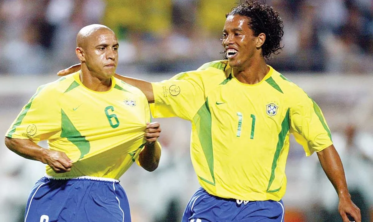 Роберто Карлос и Роналдиньо