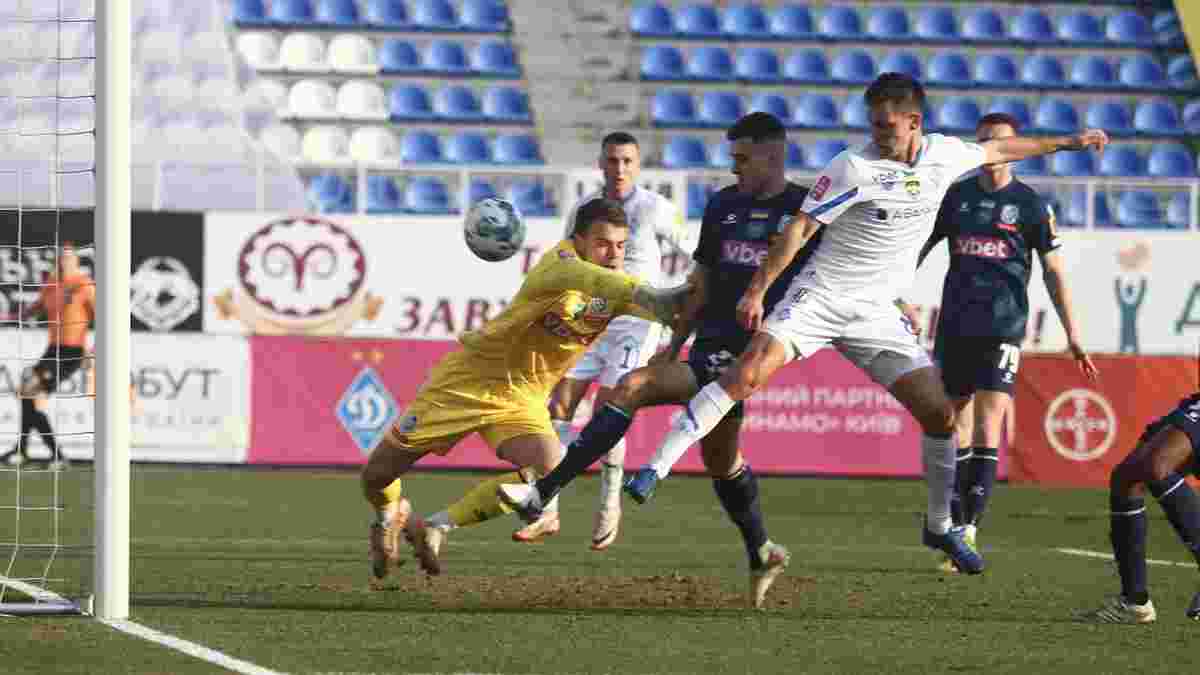 Динамо – Чорноморець – 1:0 – відео курйозного гола та огляд матчу