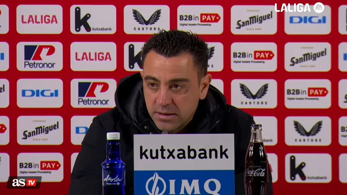 Хаві / скріншот з прес-конференції