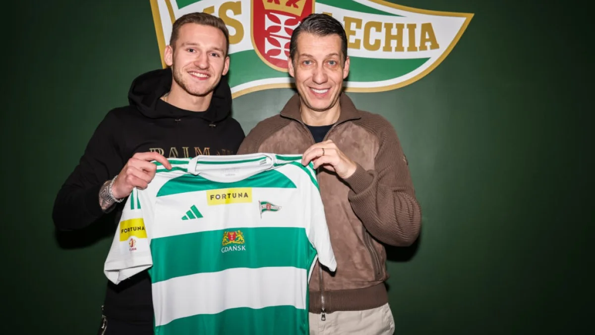 Богдан В'юнник (ліворуч) / фото: ФК Лехія