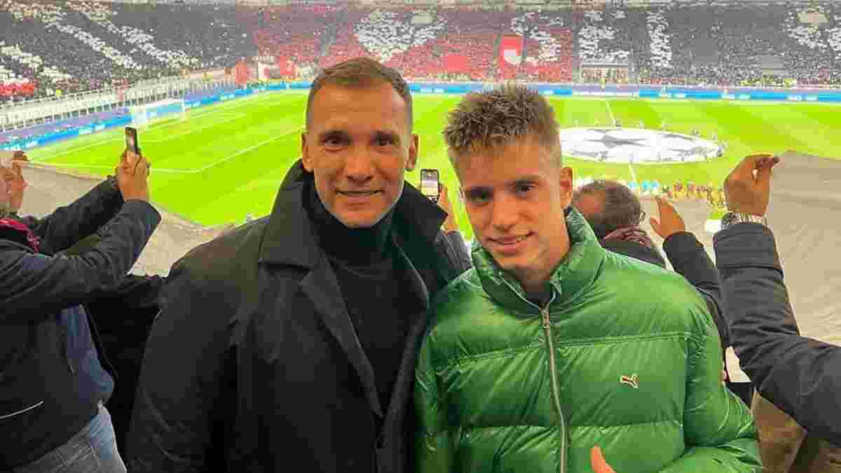 Тренер сборной Украины провел параллели между Шевченко и его сыном – есть и отличия
