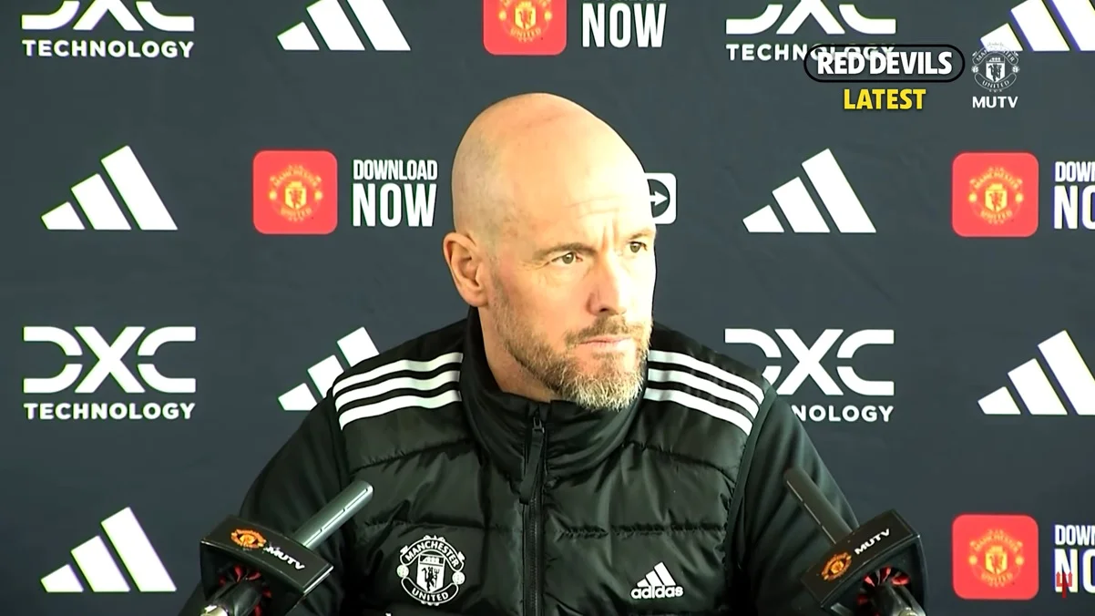 Ерік Тен Хаг / скріншот з прес-конференції