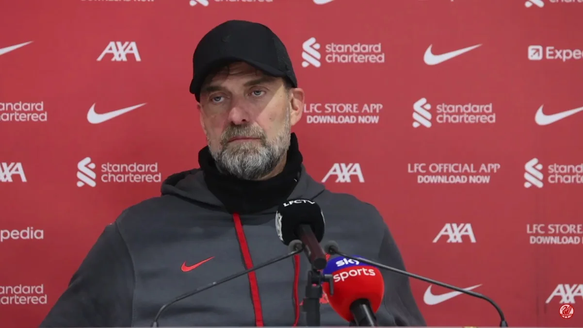 Юрген Клопп / скріншот з прес-конференції
