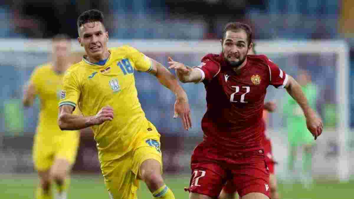 Ребров довикликав у склад збірної України дебютанта і гравця Динамо