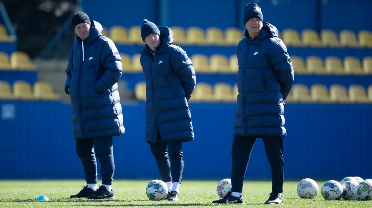 Вячеслав Фридман (справа) / СК Днепр-1