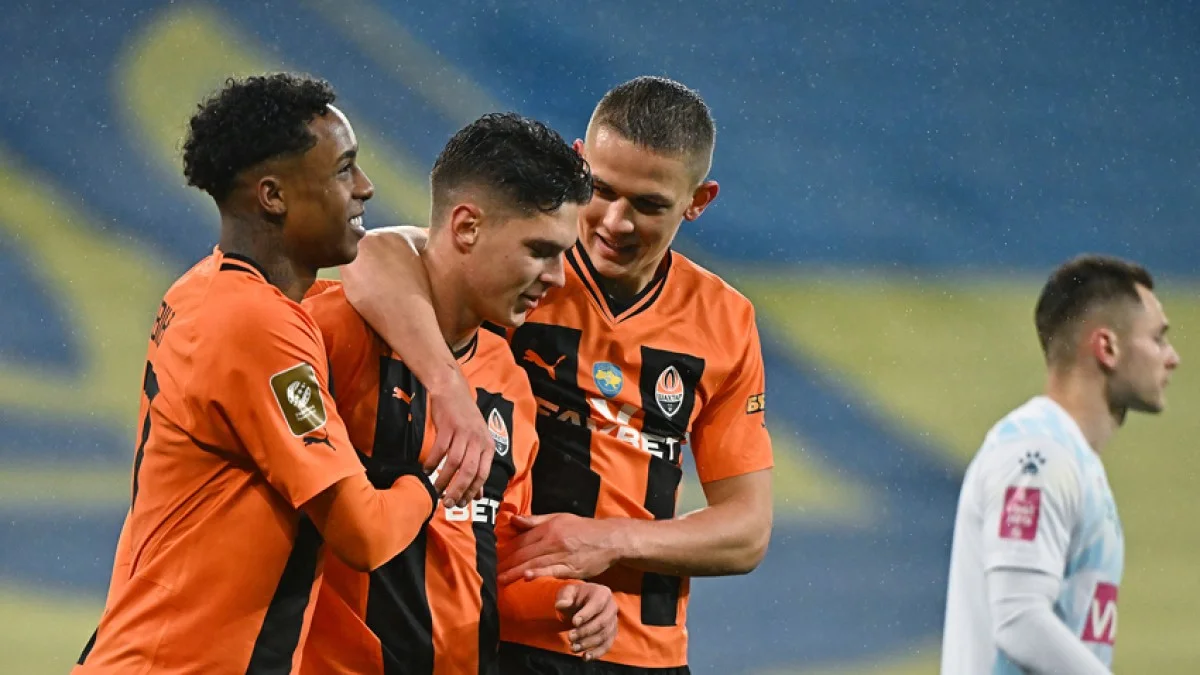 Кевін, Судаков та Сікан / фото: ФК Шахтар