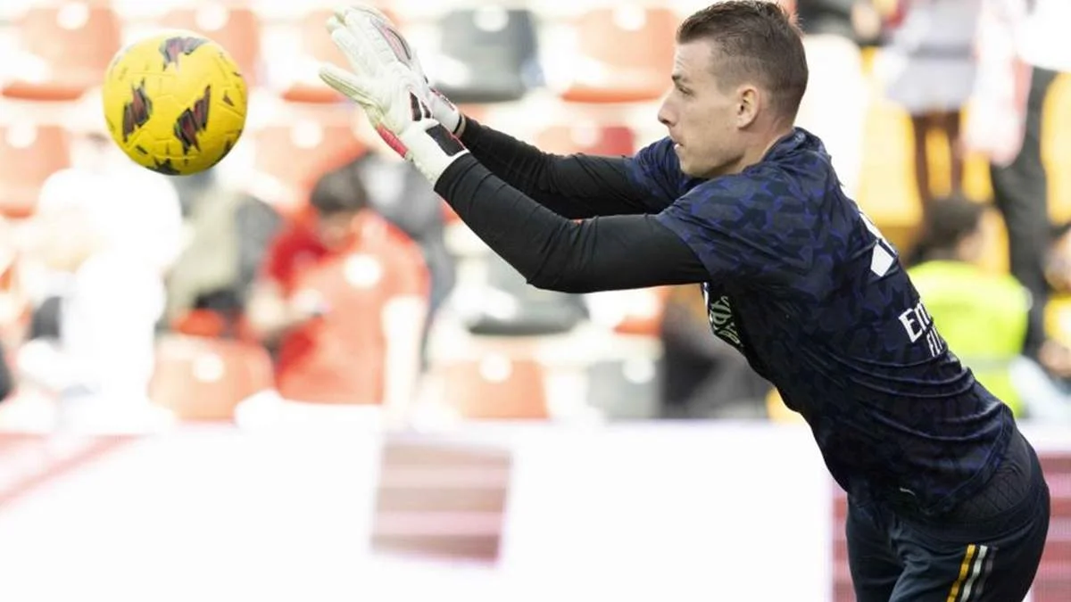 Андрій Лунін / Офіційний сайт Ла Ліги