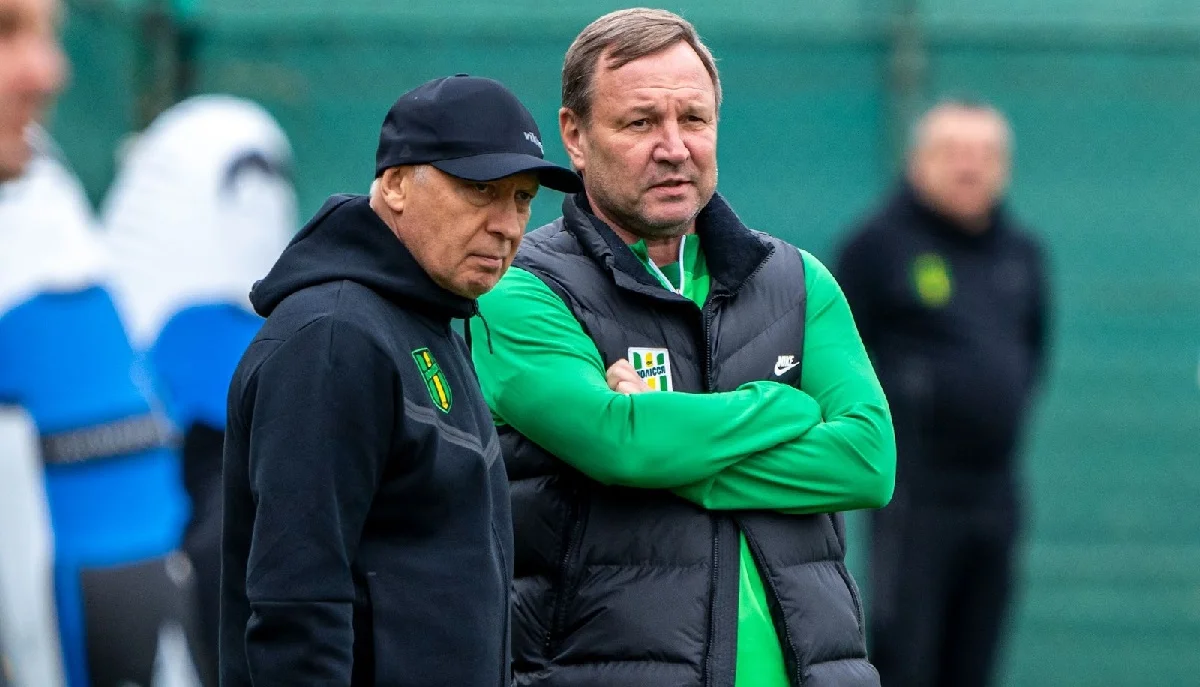 Геннадій Буткевич і Юрій Калітвінцев / ФК Полісся