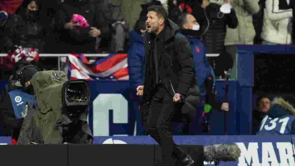 Симеоне удивил реакцией на выход в четвертьфинал Лиги чемпионов – наставник Атлетико не сдержал слез