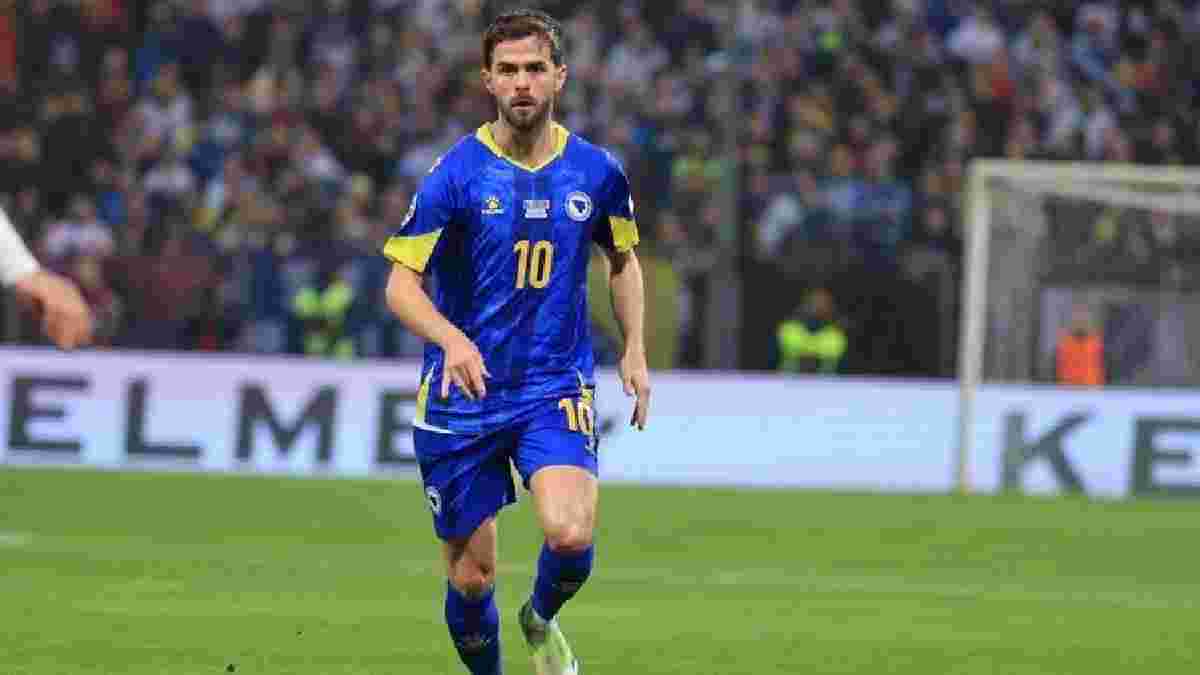 "Это будет матч всей жизни": Пьянич оценил шансы Боснии на проход Украины в отборе Евро-2024