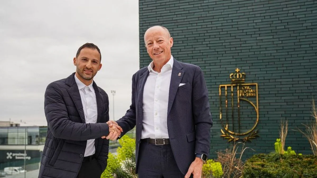 Доменико Тедеско (слева) / RBFA