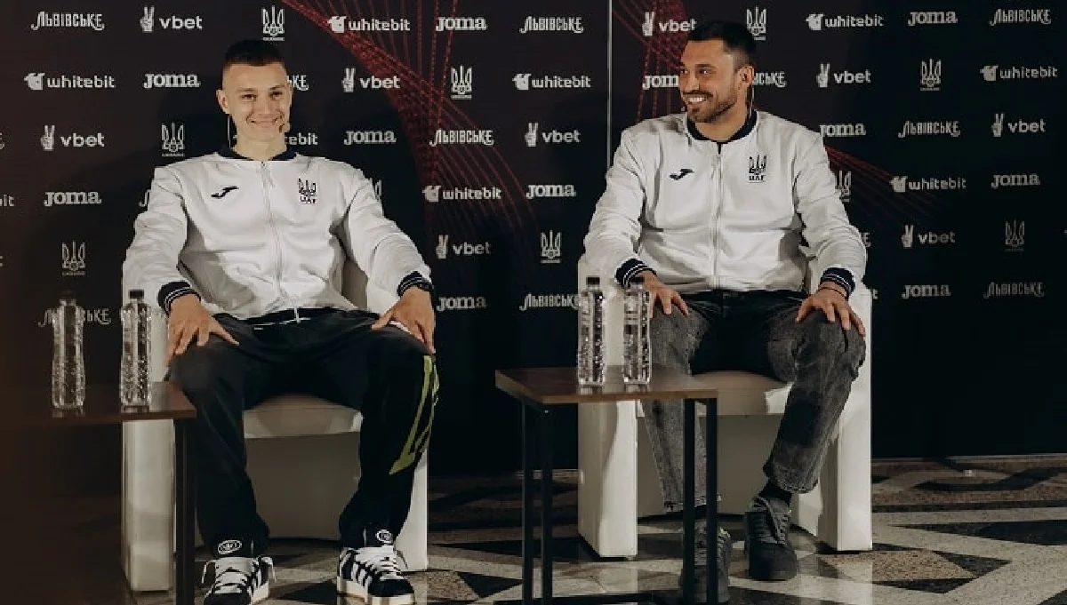 Володимир Бражко (ліворуч) / УАФ