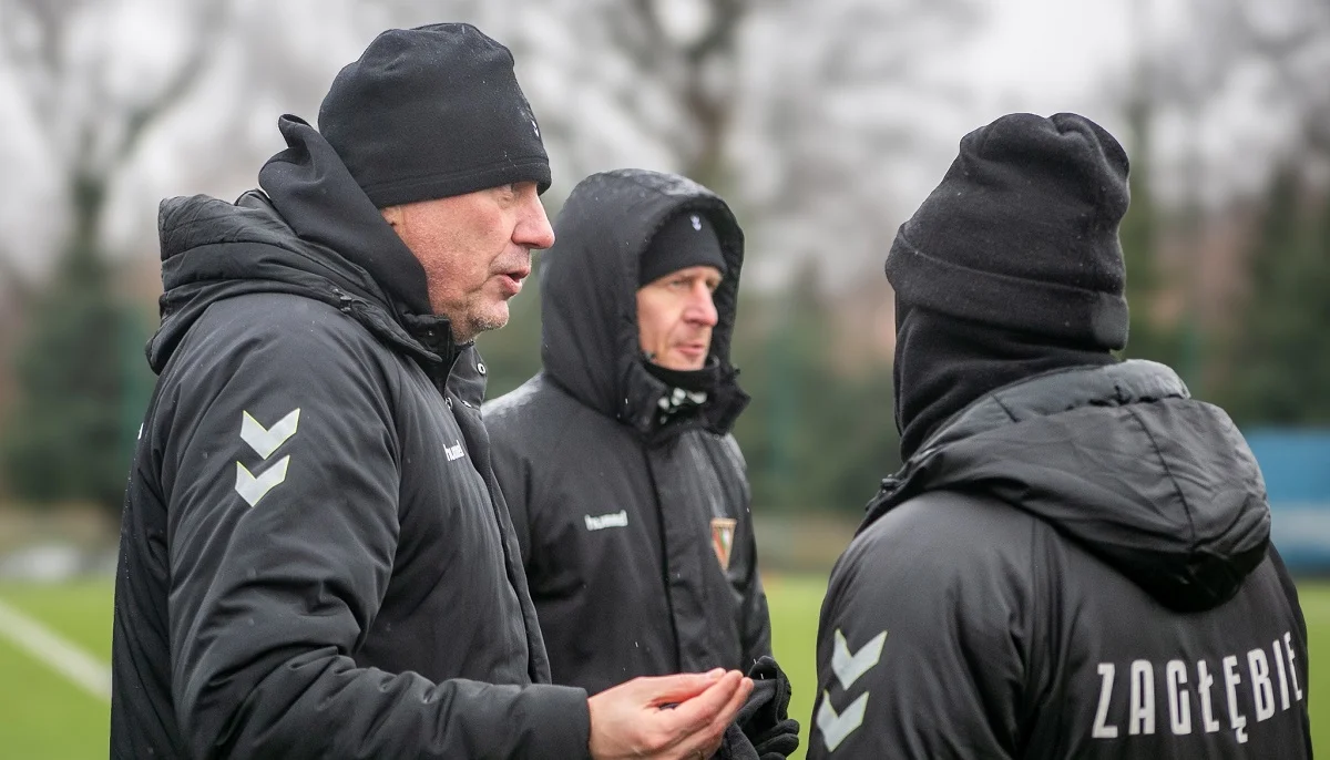 Олександр Хацкевич (ліворуч) / ФК Заглембє Сосновєц