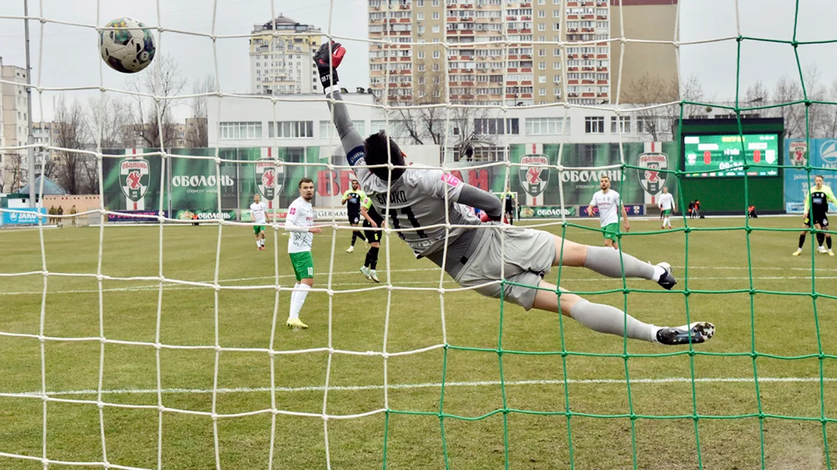 Оболонь – Полесье – 1:0 / официальный сайт УПЛ