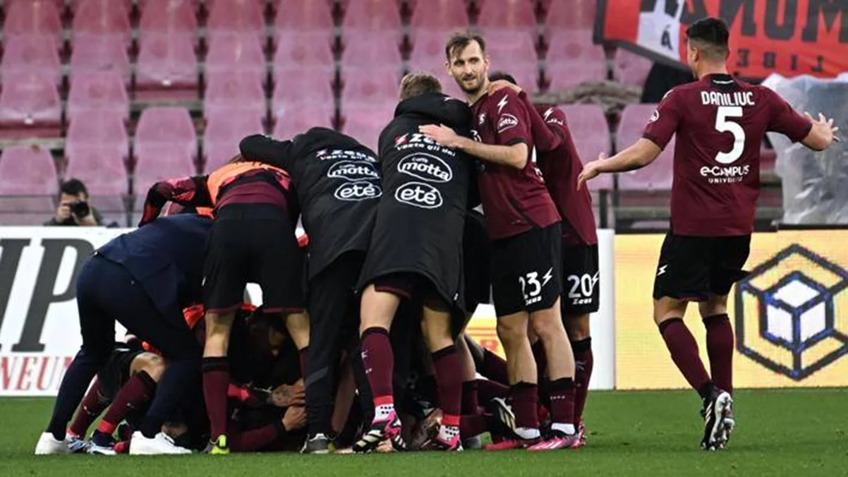 Гравці "гранатових" / фото: ANSA