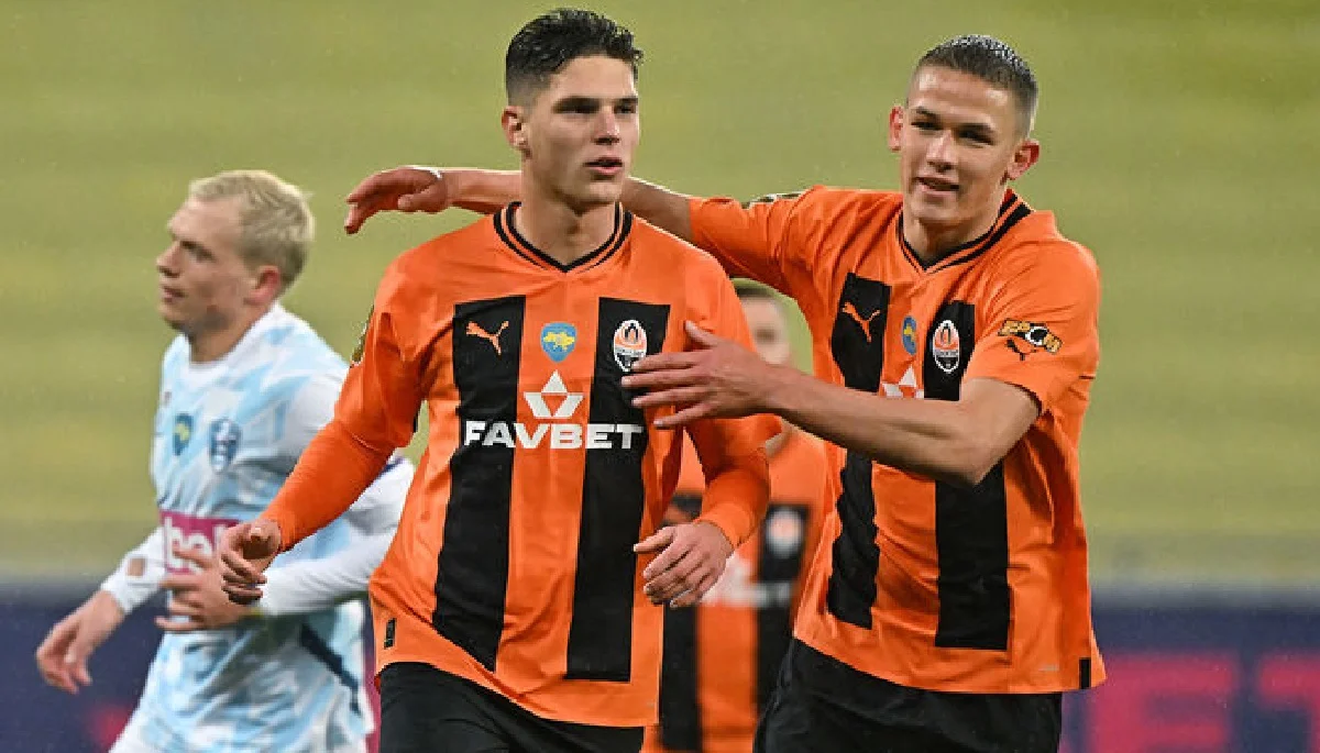 Георгій Судаков і Данило Сікан / ФК Шахтар