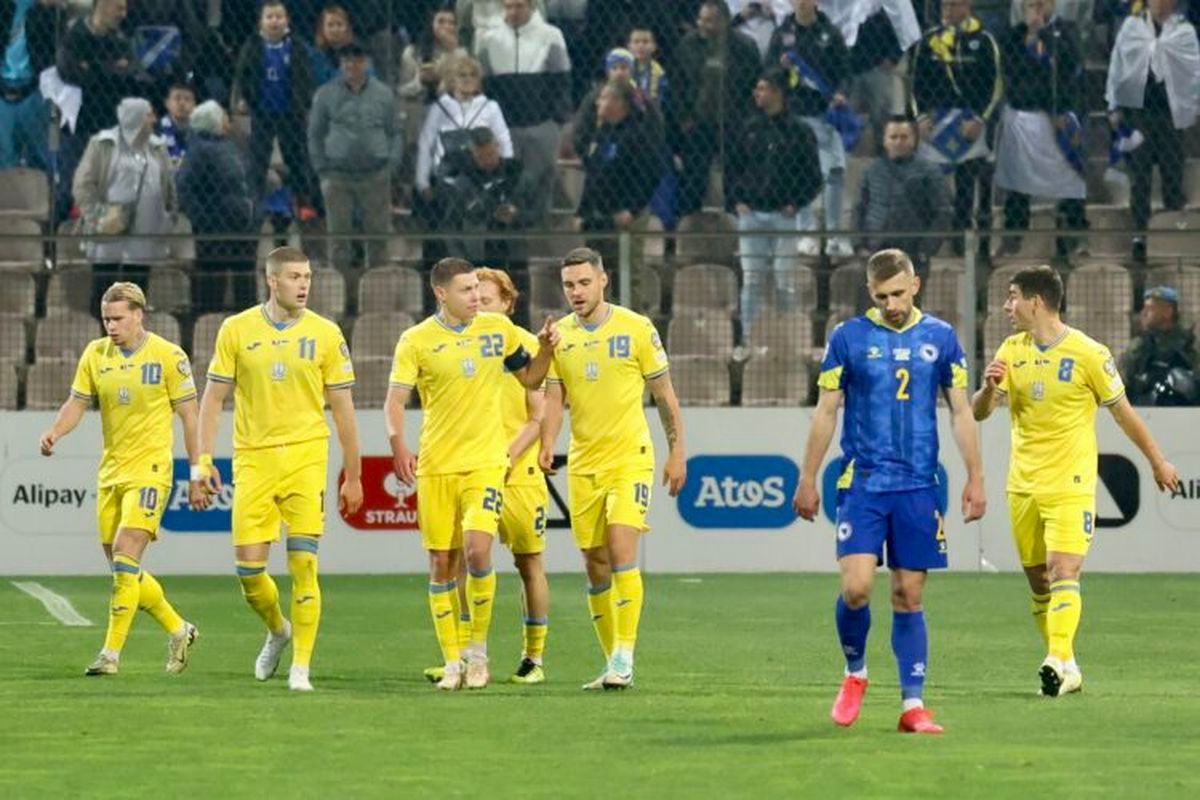 Сборная Украины / n1info.ba
