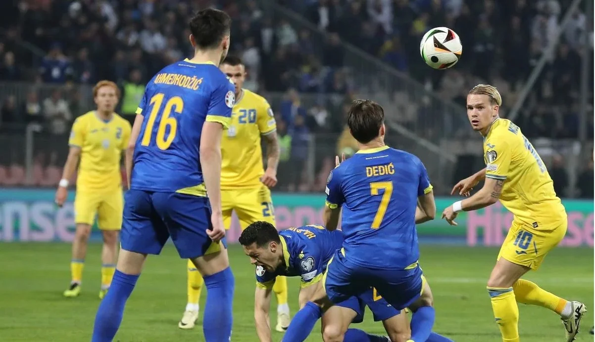 Боснія і Герцеговина – Україна / фото: EPA