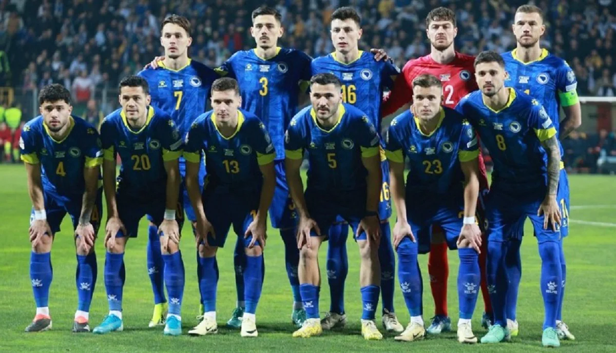 Збірна Боіснії і Герцеговини перед дуеллю з Україною / ФСБіГ