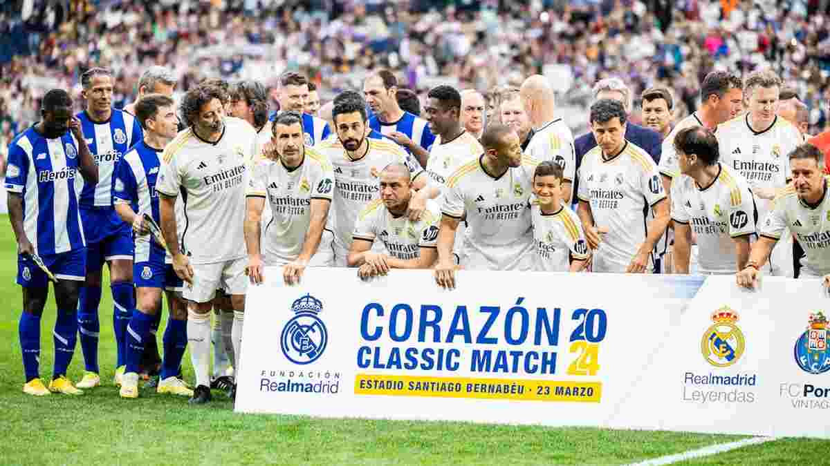 Зідан, Касільяс і Роберто Карлос повернулися в Мадрид – Реал з купою легенд програв Порту, не забивши жодного гола
