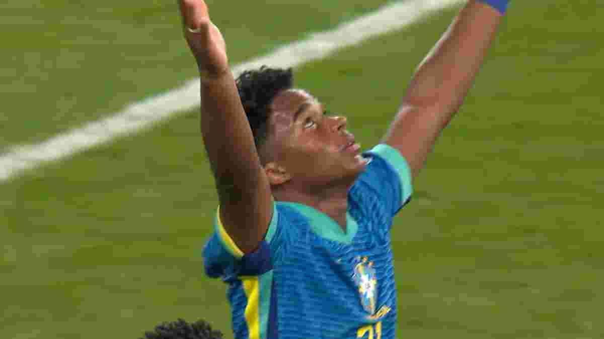 Фантастичний дебют 17-річного Ендріка у відеоогляді матчу Англія – Бразилія