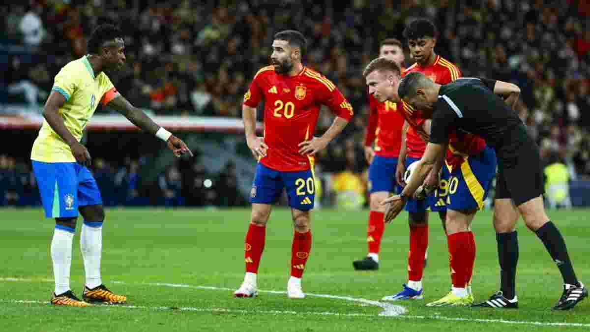 Хитрый гол звезды Реала в видеообзоре безумного матча Испания – Бразилия – 3:3