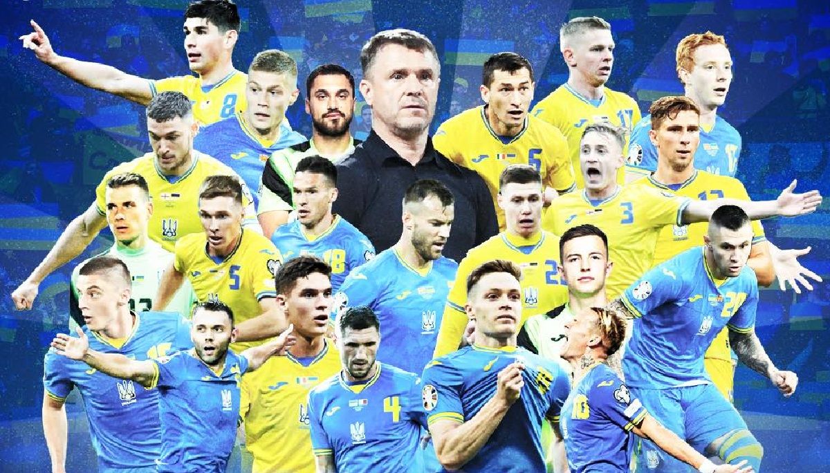 Сборная Украины / Фотоколлаж УАФ