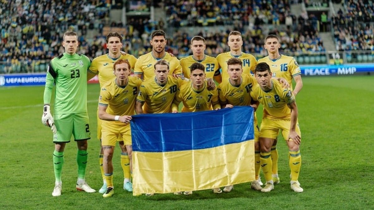 Игроки сборной Украины / фото: А. Ющак