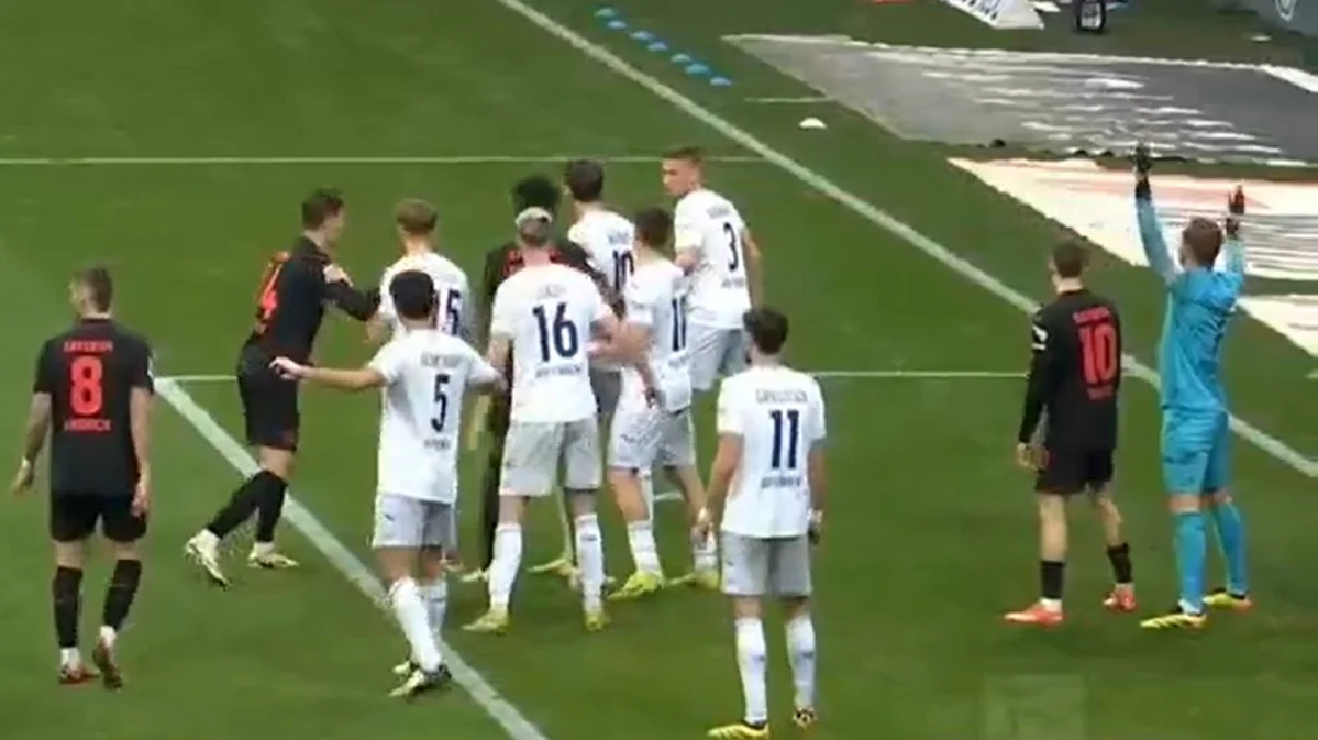 Байер – Хоффенхайм – 2:1 / Стоп-кадр из видео