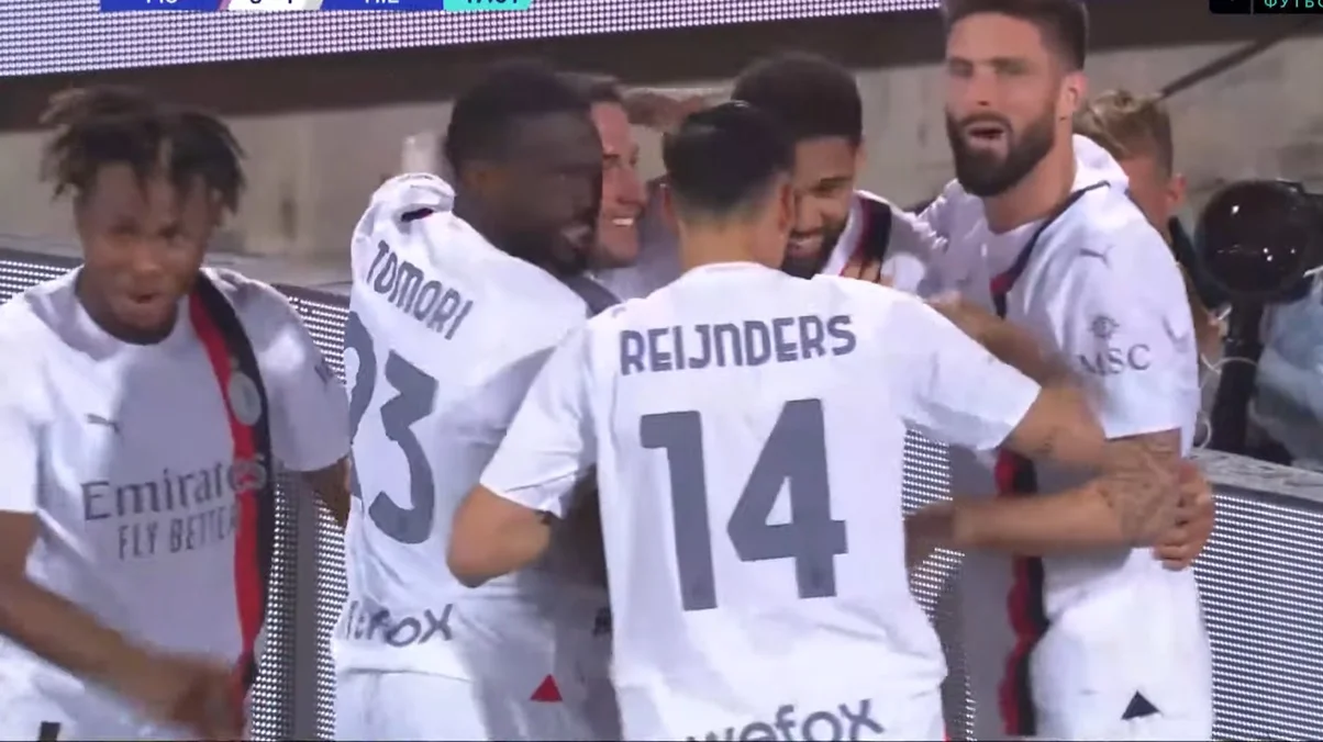 Фіорентина – Мілан / скірншот