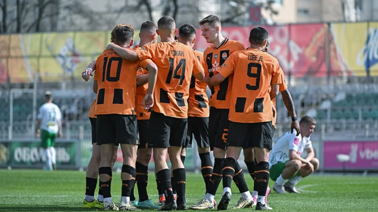 Шахтер победил Оболонь в Киеве 30 03 2024 / ФК Шахтер