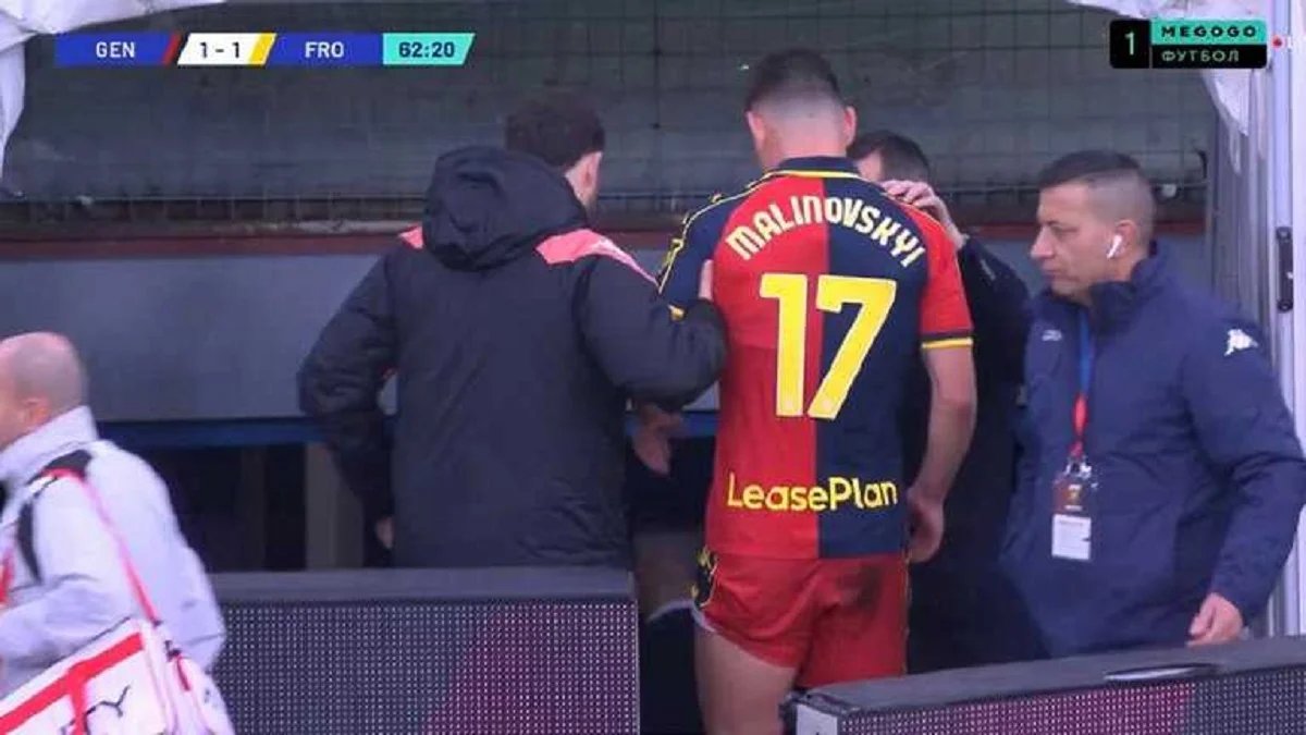 Руслан Маліновський у матчі Дженоа – Фрозіноне 30 03 2024