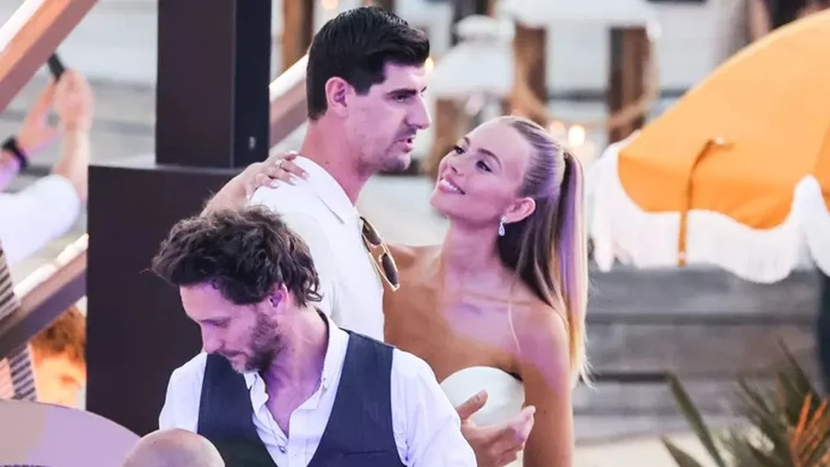 Тибо Куртуа и Мишель Герциг / Photo News / Gianni Barbieux