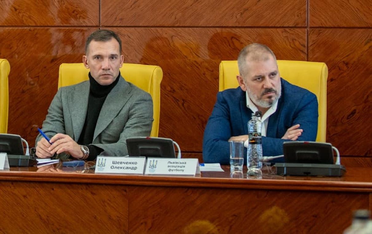 Андрій Шевченко і Олександр Шевченко / Сайт УАФ