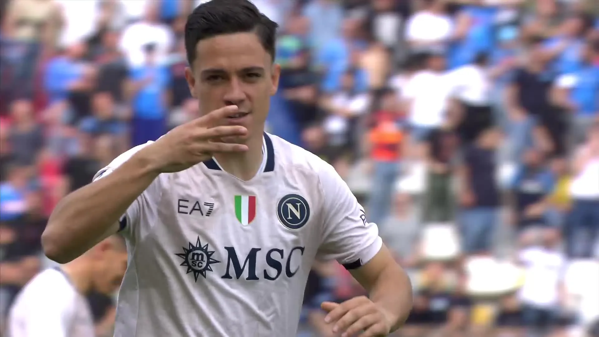 Монца – Наполи – 2:4 / скриншот с трансляции MEGOGO