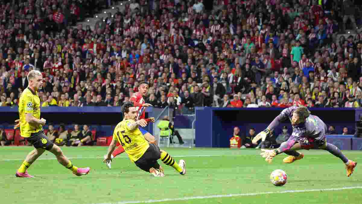 Атлетіко шокував, але не добив Борусію у чвертьфіналі Ліги чемпіонів – Дортмунд вижив і повернув інтригу