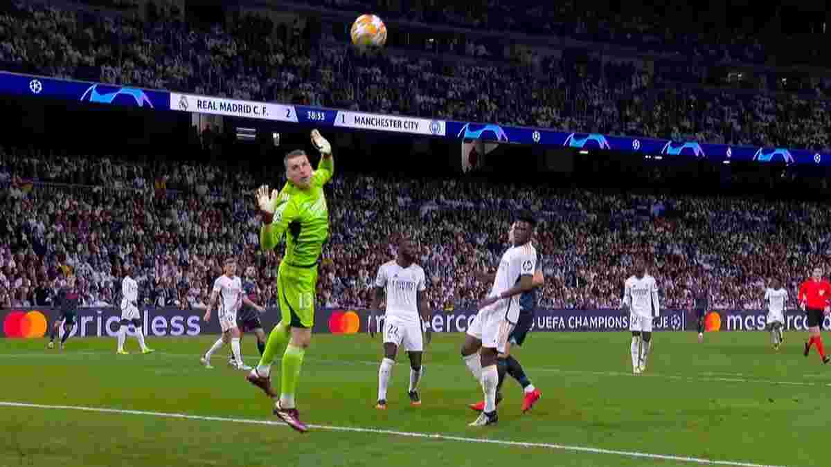 Лунин совершил один из лучших сейвов 1/4 финала Лиги чемпионов – УЕФА отметил действия украинца против Холанда