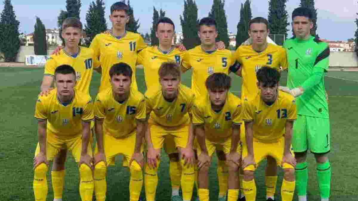 Збірна України поступилась Кіпру у другому спарингу – "синьо-жовті" провели розвідку боєм перед Євро U-17