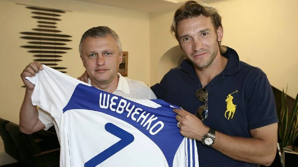 Игорь Суркис и Андрей Шевченко / ФК Динамо