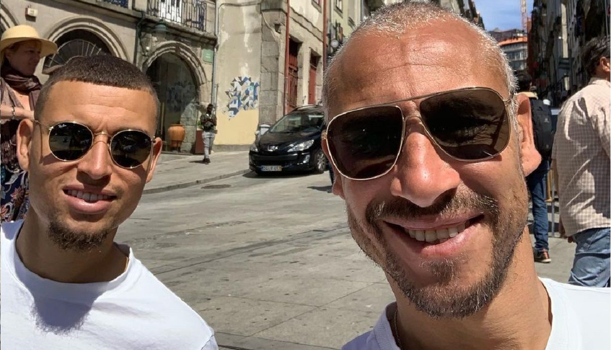 Хенрік Ларссон і його син Джордан / Instagram