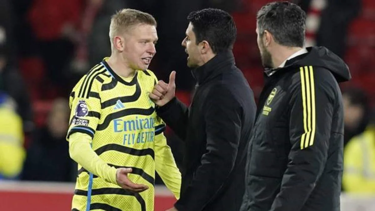 Зинченко и Артета / Imago Images